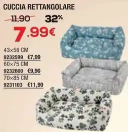 Bricofer Cuccia rettangolare offerta