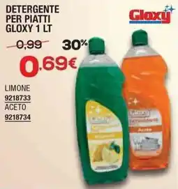 Bricofer Detergente per piatti GLOXY offerta