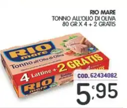 Eurocash Rio mare tonno all'olio di oliva offerta