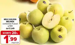 Iperal Mele golden MELINDA offerta