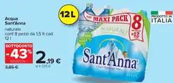 Carrefour Acqua Sant'Anna offerta