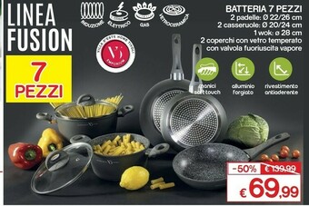 Satur Batteria pentole offerta