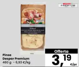 Eurospar Pinsa Despar Premium offerta