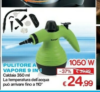 Satur Pulitori a vapore offerta