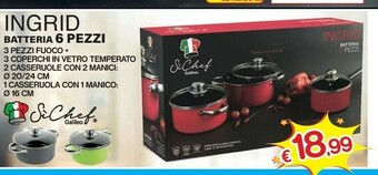 Satur Batteria pentole offerta