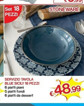 Satur Servizio piatti offerta