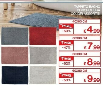 Satur Tappeti bagno offerta