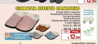 Satur Pantofole offerta