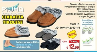 Satur Pantofole offerta