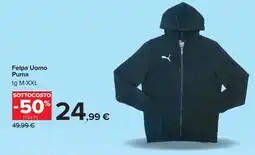 Carrefour Felpa Uomo Puma offerta