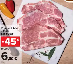 Carrefour Coppa di Suino a Fette Senz'Osso offerta