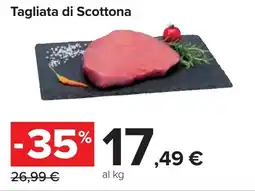 Carrefour Tagliata di Scottona offerta