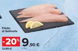 Carrefour Filetto di Gallinella offerta