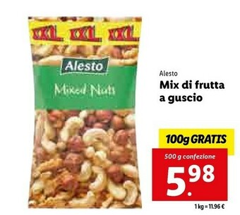 Lidl Mix di frutta a guscio offerta