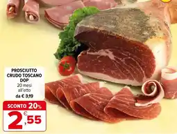 Iperal Prosciutto crudo toscano DOP offerta