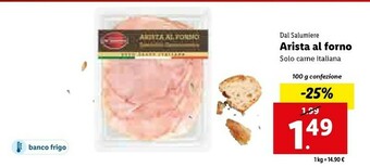 Lidl Arista al forno offerta