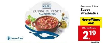 Lidl Zuppa all'adriatica offerta