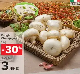 Carrefour Funghi Champignon offerta