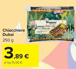 Carrefour Chiacchiere Dubai offerta