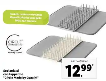Scolapiatti con tappetino circle made by guzzini