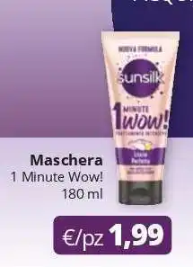 Acqua & Sapone Maschera Sunsilk offerta