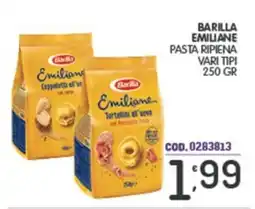 Eurocash Barilla emiliane pasta ripiena offerta