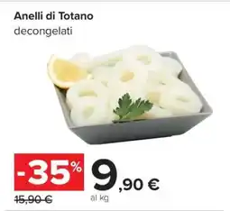 Carrefour ANELLI DI TOTANO offerta