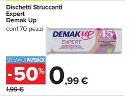 Carrefour Dischetti Struccanti Expert Demak Up offerta