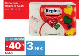 Carrefour Carta Casa Regina di Cuori offerta