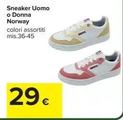 Carrefour Sneaker uomo o donna Norway offerta