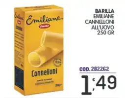 Eurocash Barilla emiliane cannelloni alluovo offerta