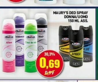 Maury's Deodorante offerta