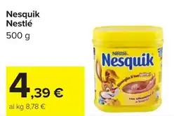 Carrefour Nesquik Nestlé offerta