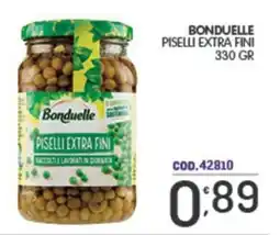 Eurocash Bonduelle piselli extra fini offerta