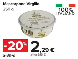 Carrefour Mascarpone Virgilio offerta