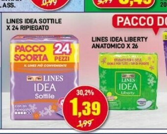 Maury's Assorbenti lines offerta