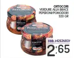 Eurocash Ortocori verdure alla brace peperoni/pomodori offerta