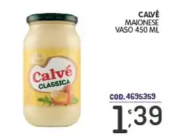 Eurocash Calve majonese vaso offerta