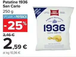 Carrefour Patatine 1936 San Carlo offerta