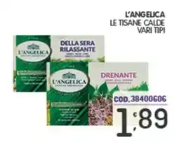 Eurocash L'angelica le tisane calde offerta