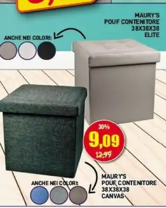 Maury's Pouf contenitore offerta