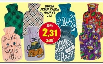 Maury's Borsa acqua calda offerta
