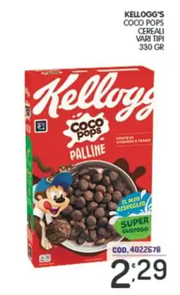 Eurocash Kellogg's coco pops cereali offerta
