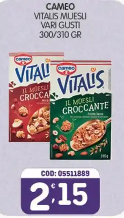 Eurocash Cameo vitalis muesli offerta