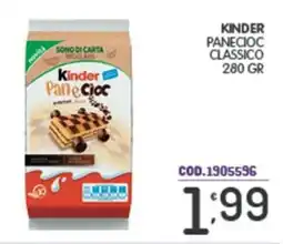 Eurocash Kinder panecioc classico offerta