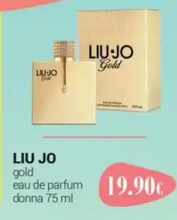 Tigotà LIU JO gold eau de parfum donna offerta