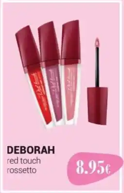 Tigotà DEBORAH red touch rossetto offerta