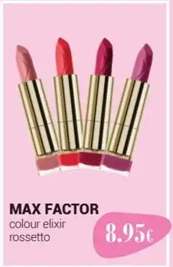 Tigotà MAX FACTOR colour elixir rossetto offerta