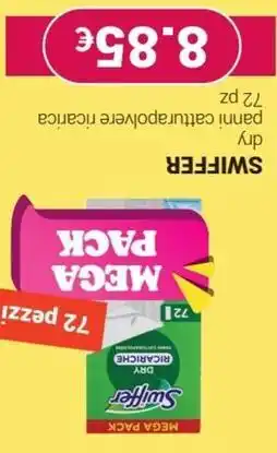 Tigotà SWIFFER dry panni catturapolvere ricarica offerta