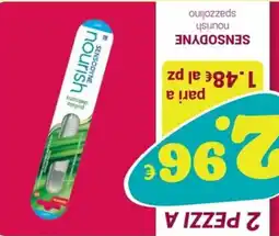 Tigotà SENSODYNE nourish spazzolino offerta